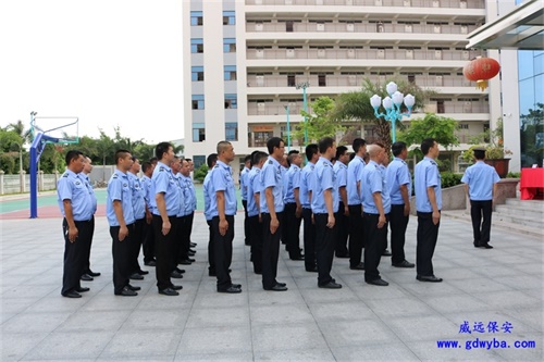 南朗保安公司消息：福安开展全市校园保安员暑期安全业务